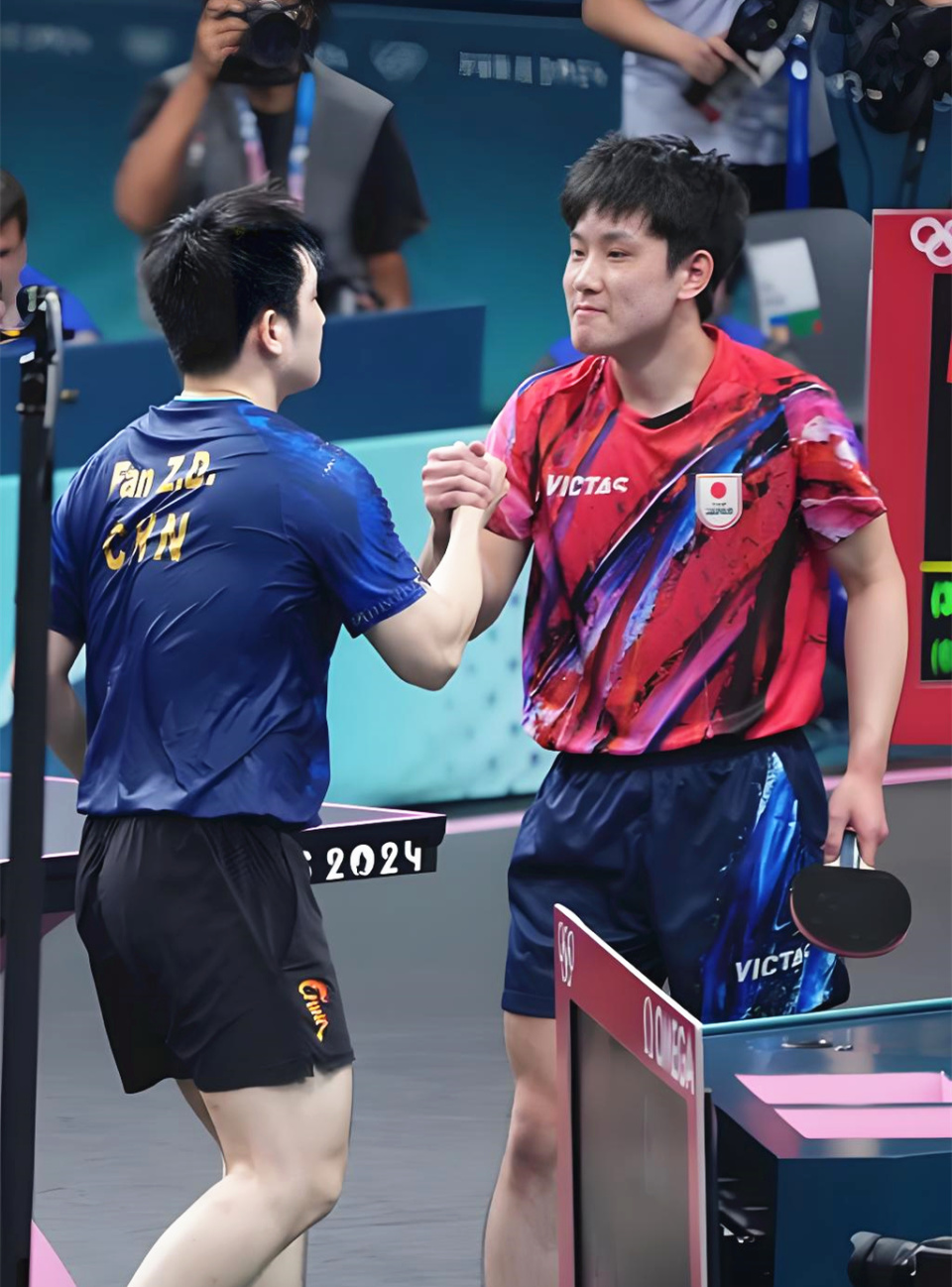 日本队完胜德国队，张继科关键制胜